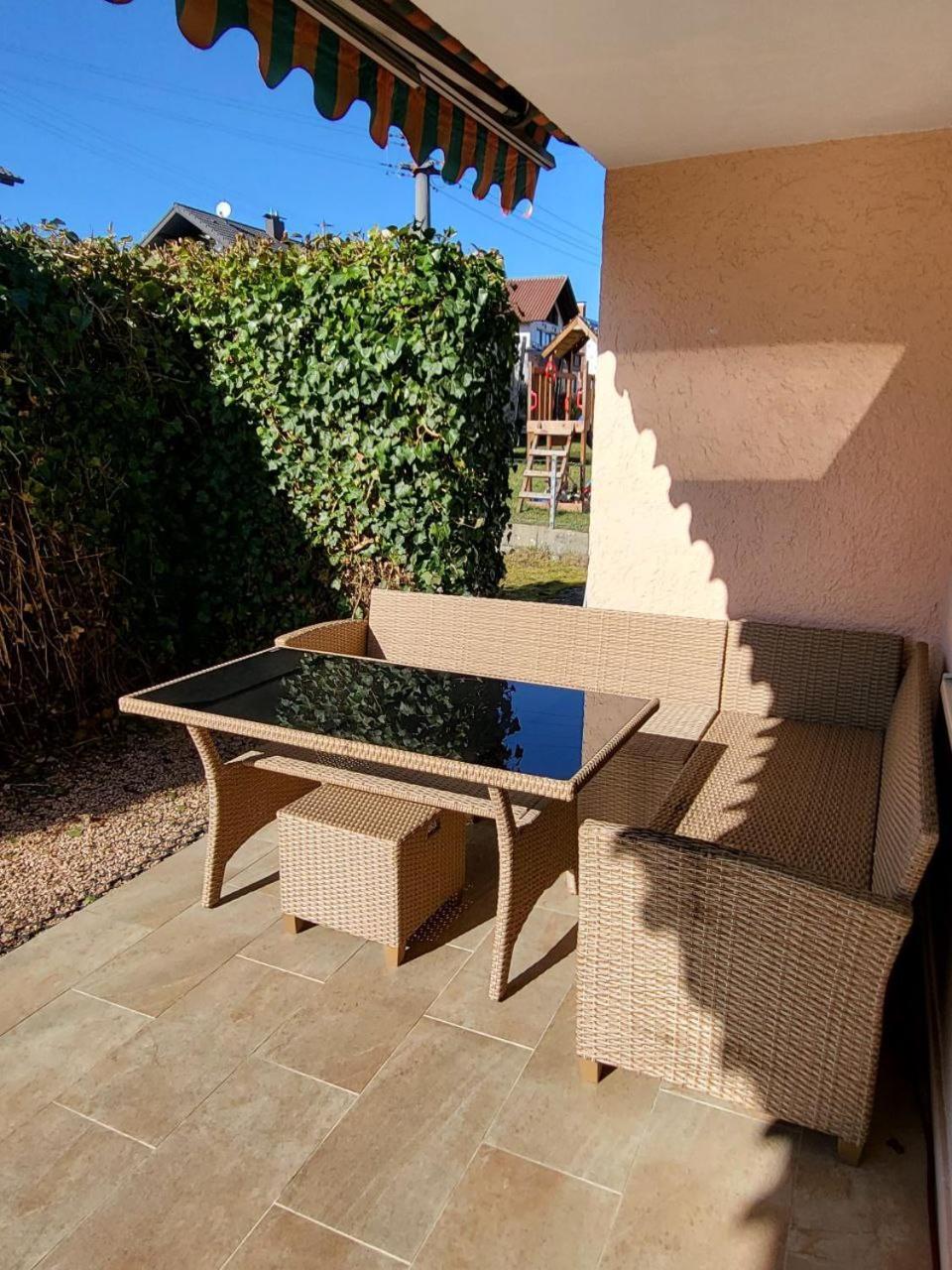 Ferienwohnung Naehe Legoland Mit Grossem Garten Und Terrasse Sontheim an der Brenz Bagian luar foto