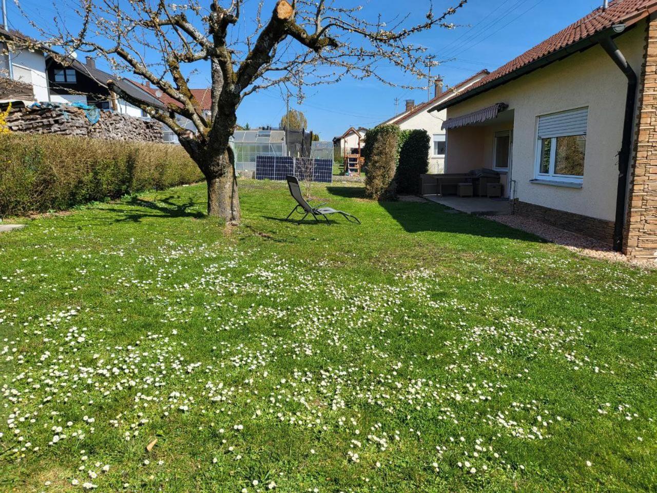 Ferienwohnung Naehe Legoland Mit Grossem Garten Und Terrasse Sontheim an der Brenz Bagian luar foto
