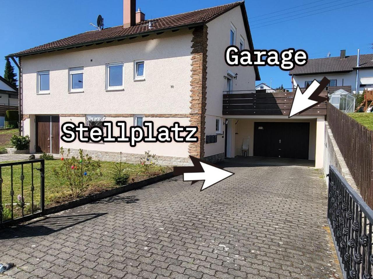 Ferienwohnung Naehe Legoland Mit Grossem Garten Und Terrasse Sontheim an der Brenz Bagian luar foto